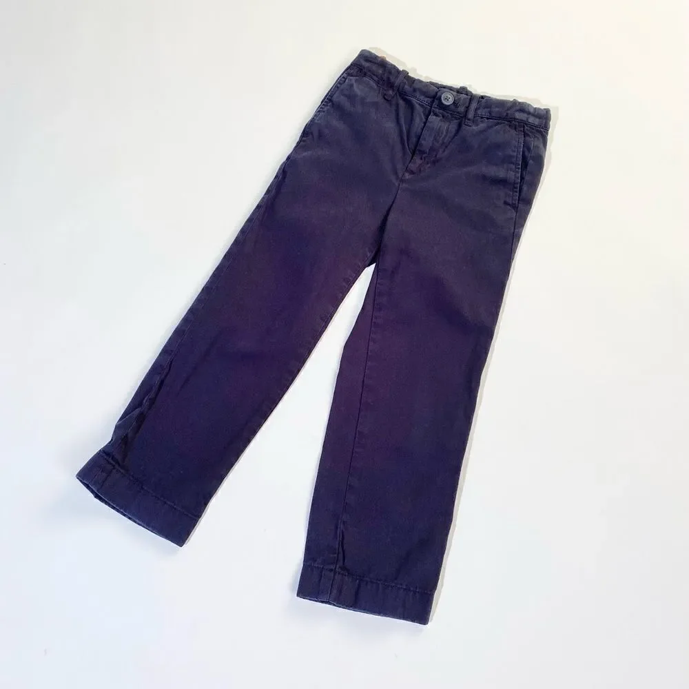 Crewcuts straight leg navy chino pants 5